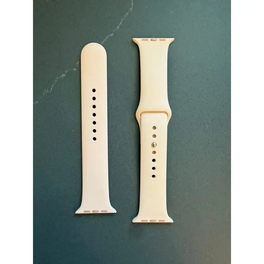 Apple Watch Sport Band 44mm Blush Pink Pink Sand S/M M/L